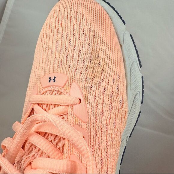 UNDER ARMOUR HOVR Sonic Running Shoes Peach/Coral Women’s Size 6.5 - Picture 9 of 9